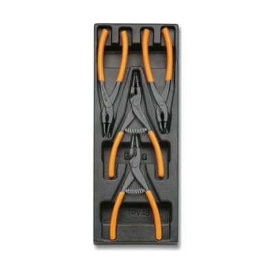 Rigid thermoformed beta with T145 snap ring pliers