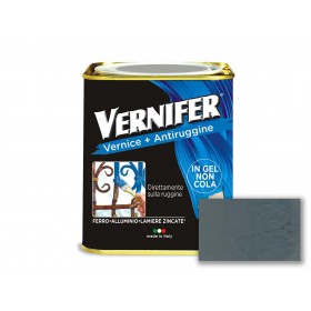 Vernifer antiruggine e vernice grigio medio brillante 750 ml cod. 4875