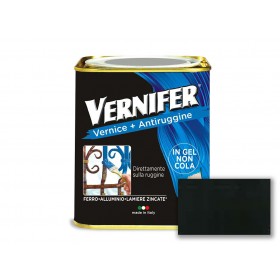 Vernifer antiruggine e vernice nero brillante 750 ml cod. 4877