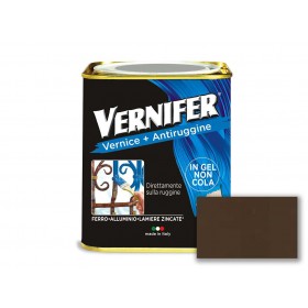 Vernifer antiruggine e vernice nocciola brillante 750 ml cod. 4880