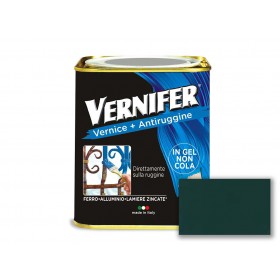 Vernifer antiruggine e vernice verde bosco brillante 750 ml cod. 4879