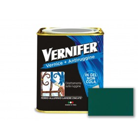 Vernis antirouille et peinture vert émeraude brillant 750 ml cod. 4871