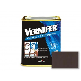 Vernis antirouille et peinture marron daim satiné 750 ml cod. 4884