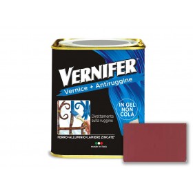 Vernifer antiruggine e vernice rosso mattone satinato 750 ml cod. 4882
