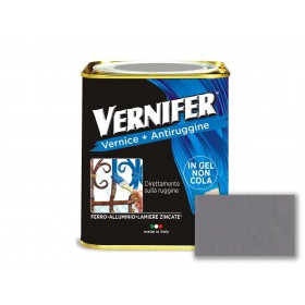 Anti-rust vernifer and forge gray metallic paint 750 ml