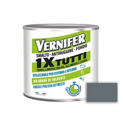 Vernifer 1xTutti grigio medio brillante 500 ml cod. 4607