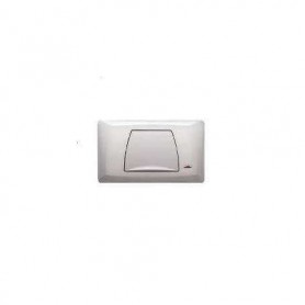 Kariba Monolith Mono placa empotrable blanco Código 306300