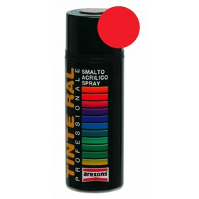 Arexons spray paint RAL 3020 glossy traffic red 400 ml