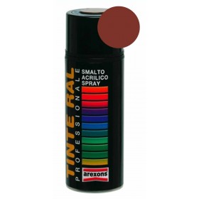 Arexons spray paint RAL 8016 glossy mahogany brown 400 ml