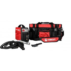 Poste à souder à électrode inverseur MMA -160A - kit d'accessoires et sac Helvi Sparc 186