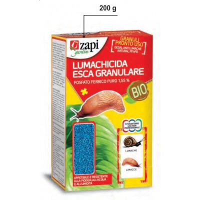 ZAPI Lumachicide granular bait 200 g case cod. 320175.NP
