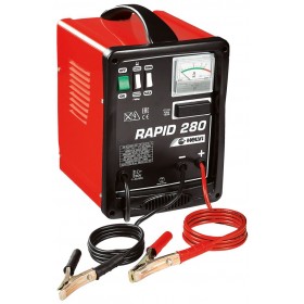 Batterieladegerät mit Helvi Rapid 280 Starter