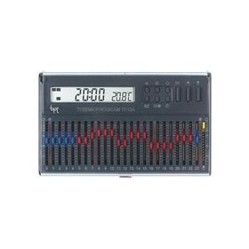 BPT Chronothermostat numérique mural à piles avec curseurs TH124GR