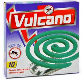 Spirale anti zanzare inodore confezione da 10 pz Vulcano