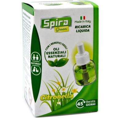 SPIRA GREEN Recharge liquide pour vaporisateur