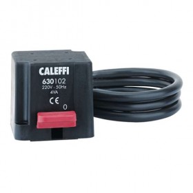 Caleffi Electrothermal control. With 630 Series manual override