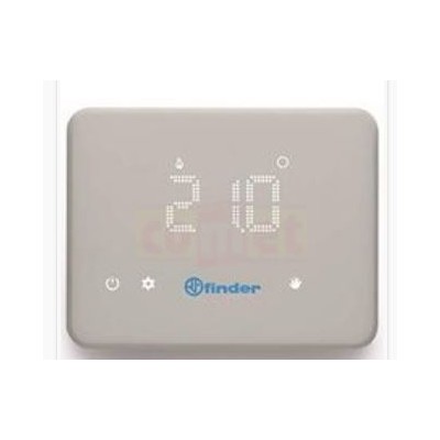 Thermostat de batterie encastré mural Finder cod.1T9190030000