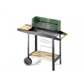 Ompagrill charcoal barbecue green / w cod. 47166