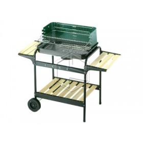 Ompagrill barbecue a carbone green/w cod.36571