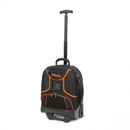 Beta Tool backpack in technical fabric with wheels, empty C6T