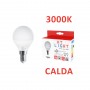 Alcapower box 3 pz lampadina mini sfera led 230 5W E14 3000K