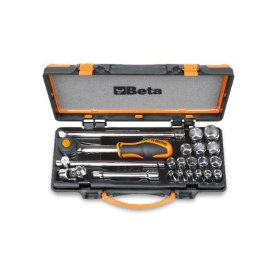 Beta 910A/C16HR case with hexagonal socket wrenches and accessories