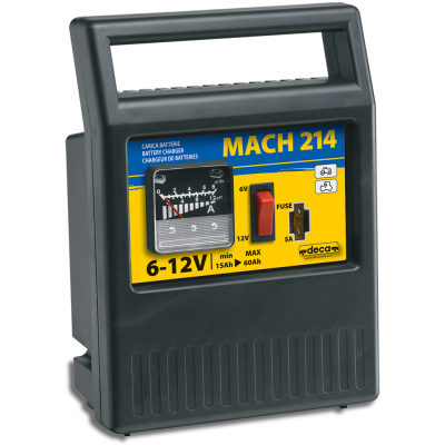 Deca class mach 214 6-12V electric battery charger code 0400203