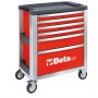Beta chest of drawers - mobile trolley with 6 drawers C39/6