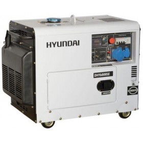 Générateur diesel Hyundai 5.3KW AVR silencieux DHY6000SE code 65231