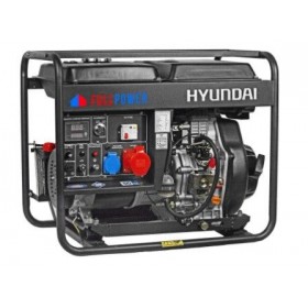 Hyundai Diesel Generator 6KW 456CC full power cod. 65213