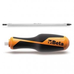 Beta screwdriver with interchangeable blades