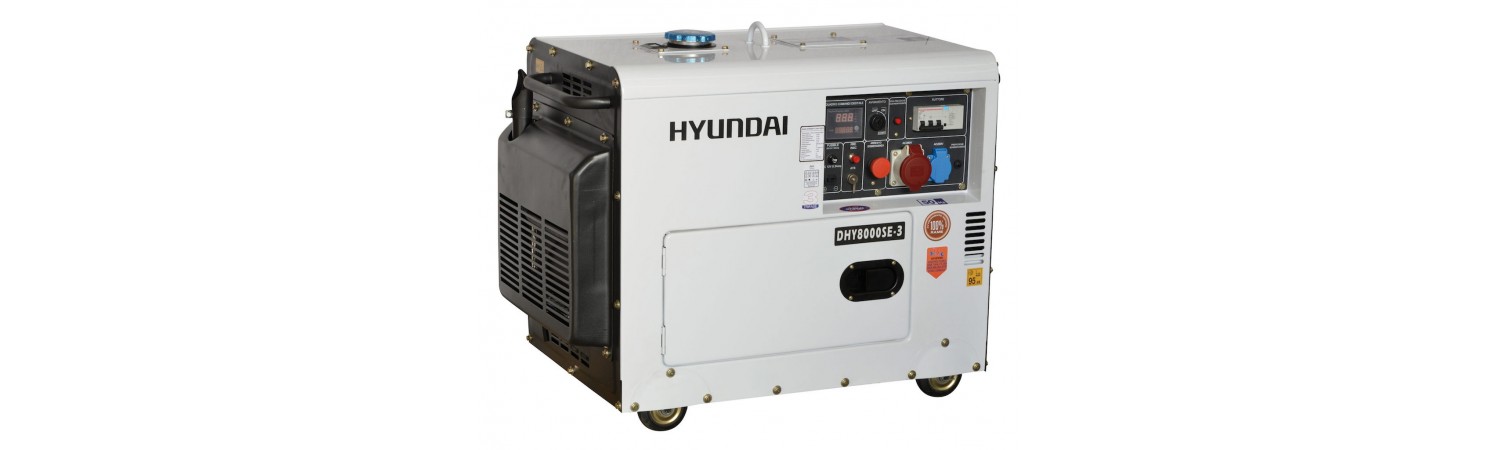 Generadores diésel Hyundai