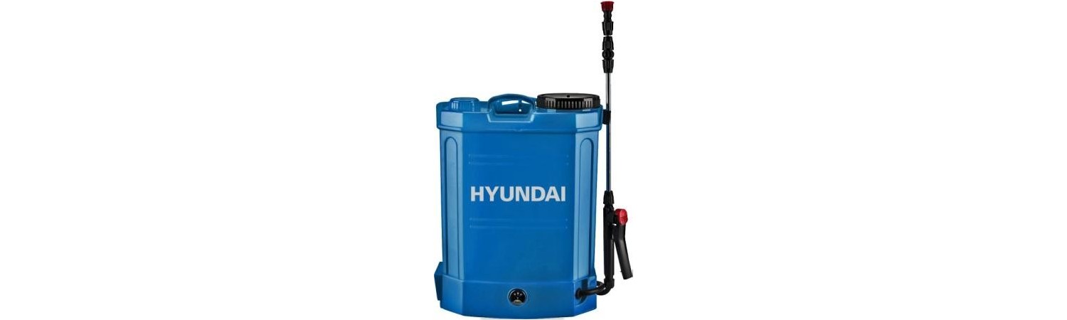Hyundai battery-powered backpack pumps