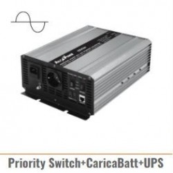 Inverter DC - AC Priority Switch+Laddare+UPS