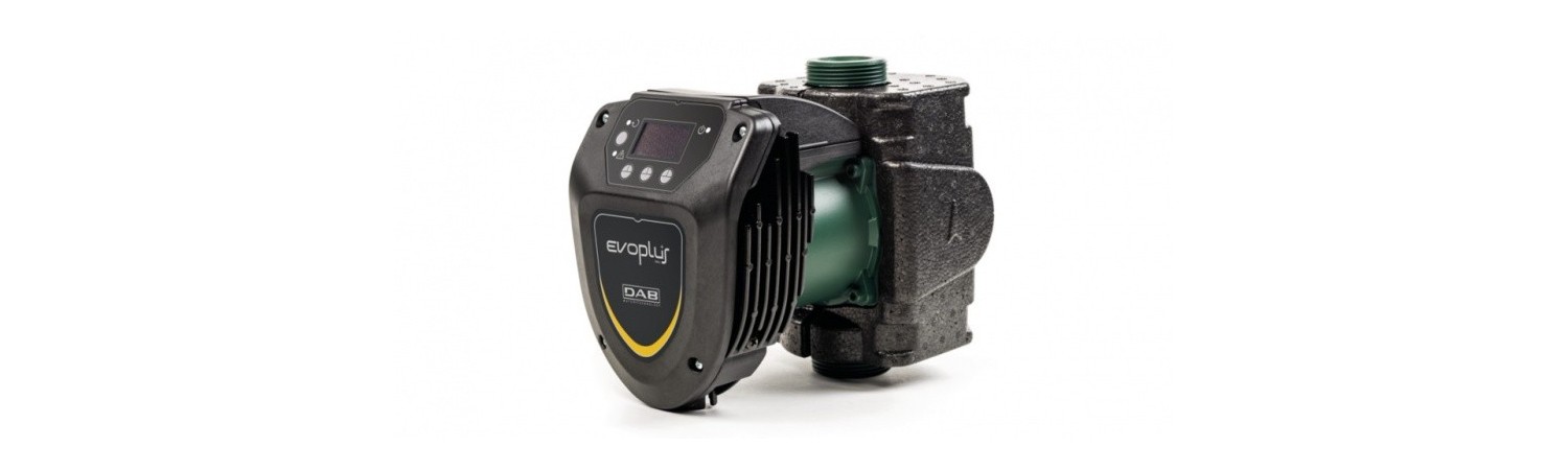 Dab pumps for heating and air conditioning