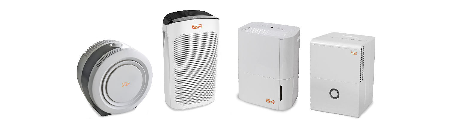 Dehumidifiers and air purifiers