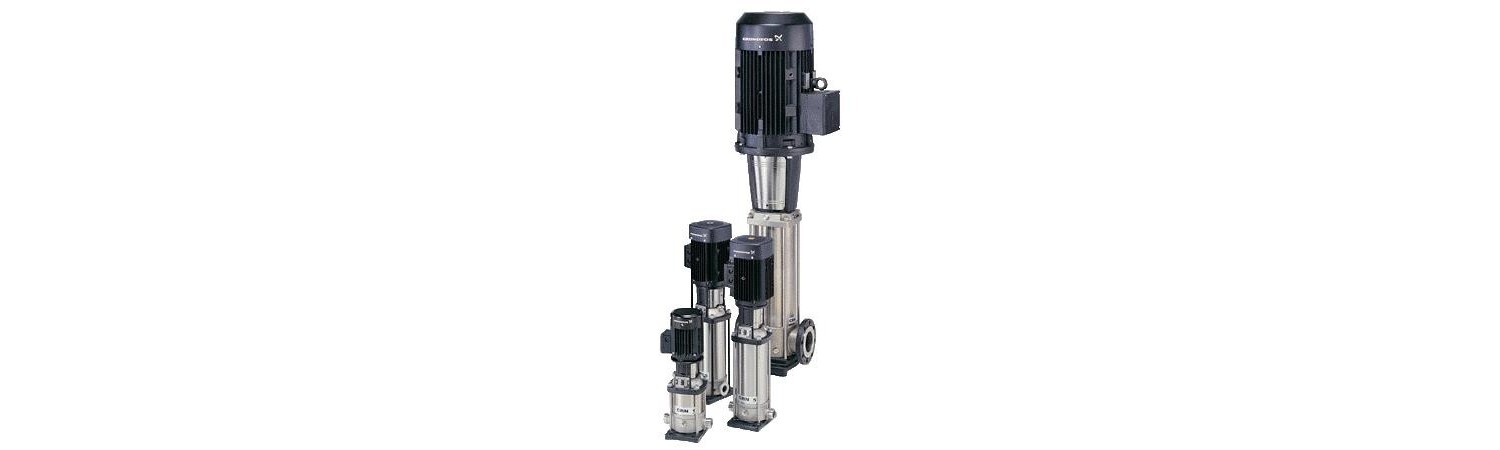 Pompes centrifuges multicellulaires verticales série Grundfos CRN