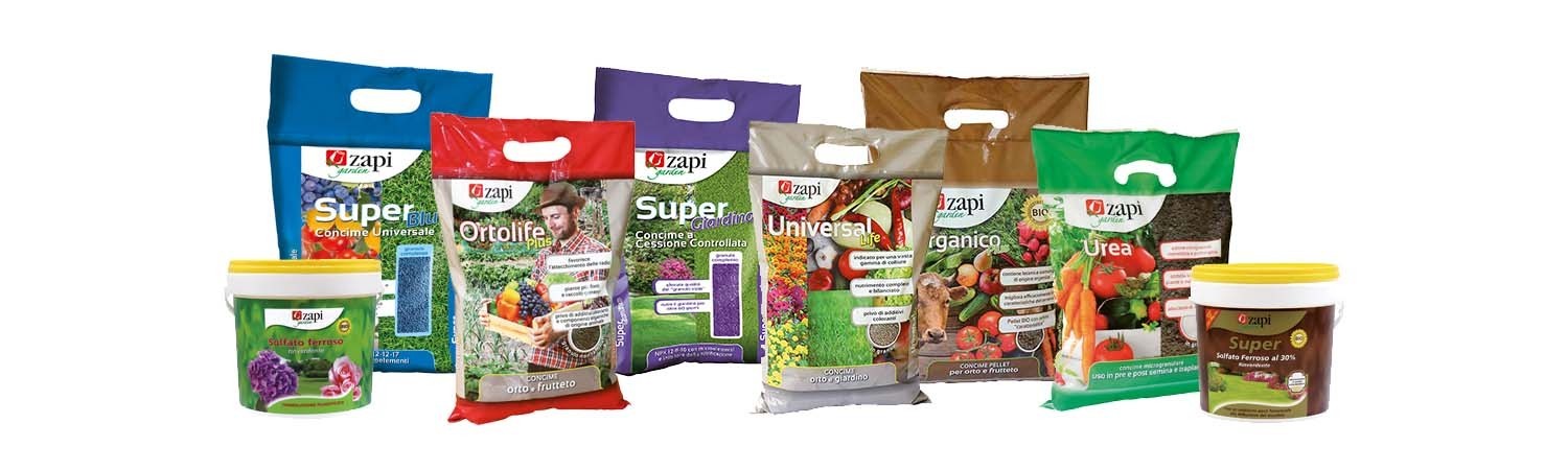 Granular fertilizers for vegetable gardens and gardens