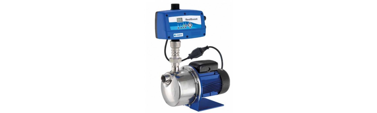 Lowara BG self-priming centrifugal electric pumps with ResiBoost system