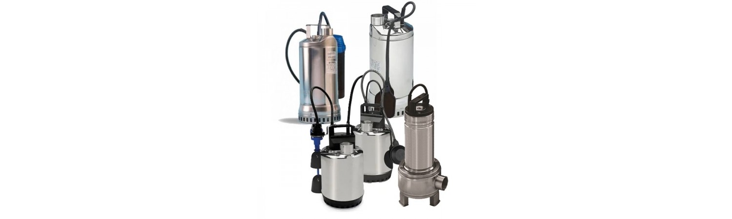 Lowara Xylem dränkbara pumpar för dränering och avlopp
