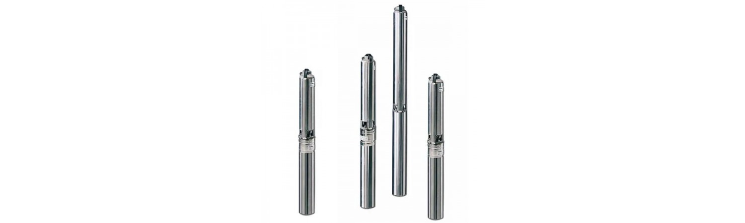 Lowara submersible pumps for 4 inch wells